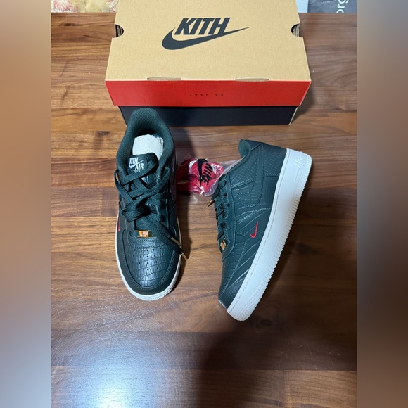 Kith for Nike GS Air Force 1 “Black Spruce” Big Kids / Men’s Size 6.5/Wom Size 8